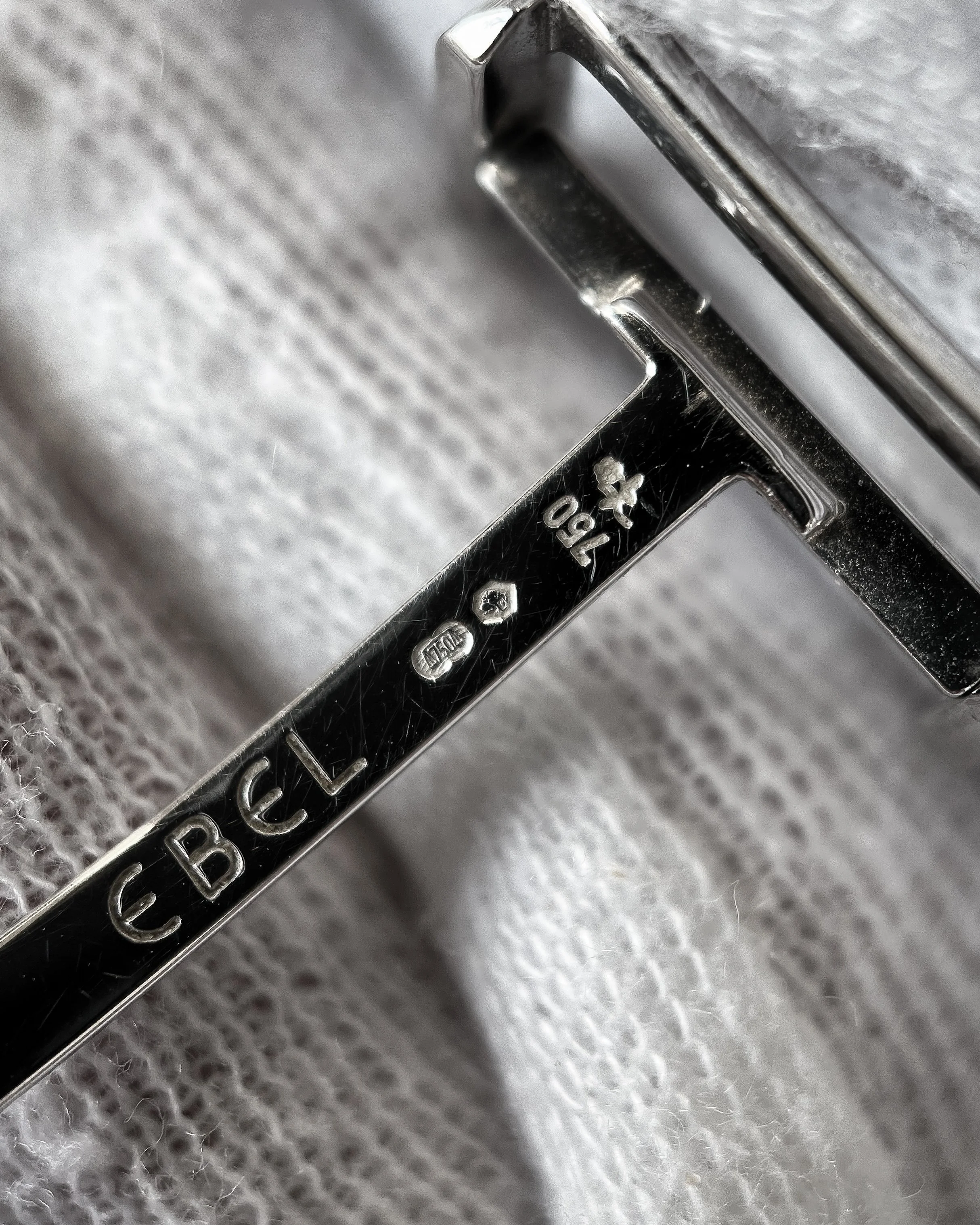 Circa 1995 Ebel Le Modulor Chronograph in Platinum 4137240 — Watch